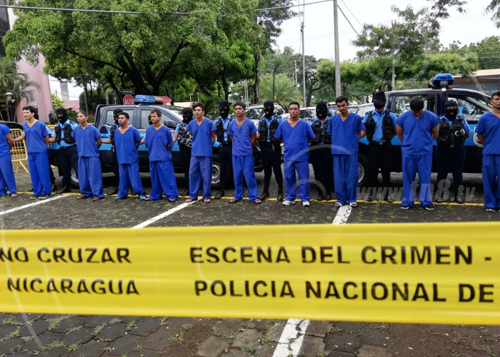 nicaragua, delincuencia, captura, seguridad, operativo, policia,