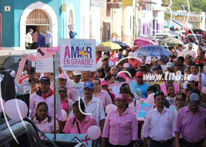nicaragua, nueva segovia, celebracion, dia mundial contra el cancer de mama, 