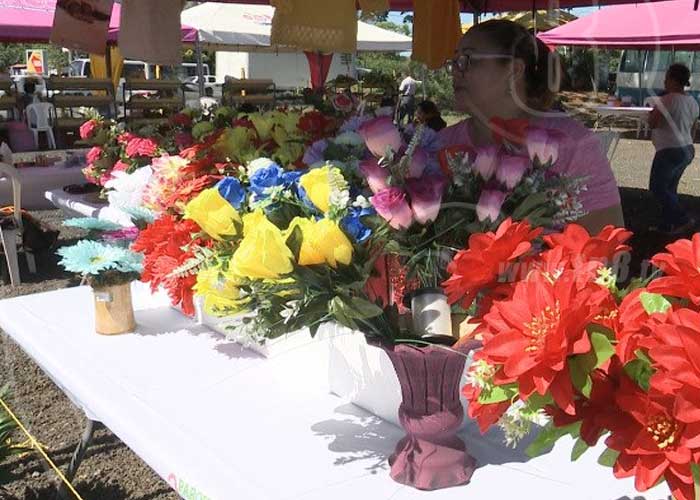 nicaragua, flores, dia de los difuntos, venta, variedad,
