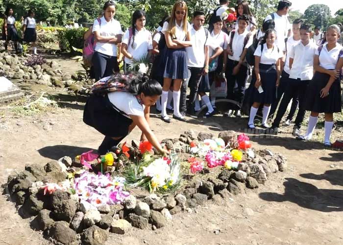 nicaragua, dia de los difuntos, ometepe, floral, cementerio, educacion,