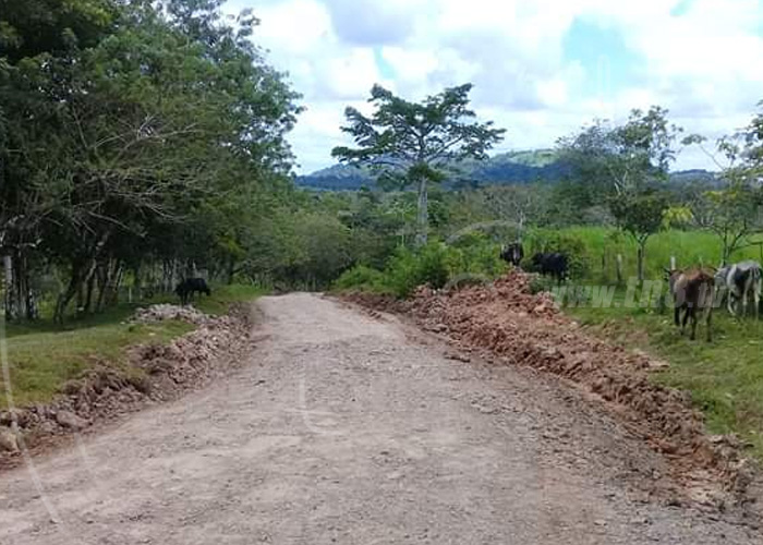 nicaragua, nueva guinea, mejoramiento vial, caminos, progreso,