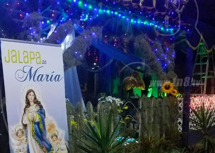 nicaragua, nueva segovia, reconocimiento, altar, virgen maria, mejor altar, concurso,