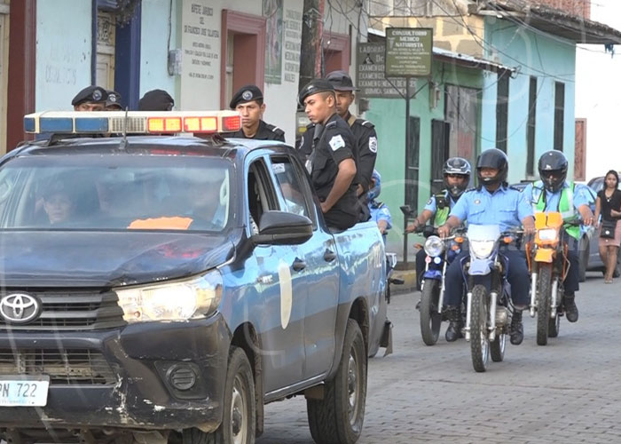 nicaragua, policia nacional, purisima, seguridad, nandaime,