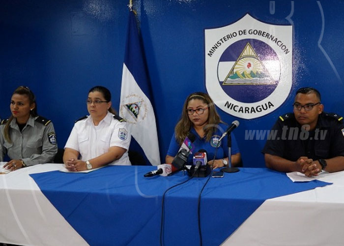 nicaragua, ministerio de gobernacion, servicios, migracion, bomberos,