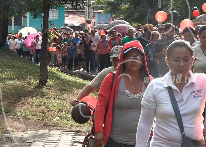 nicaragua, san rafael del sur, politicas de gobierno, derechos humanos, caminata, 