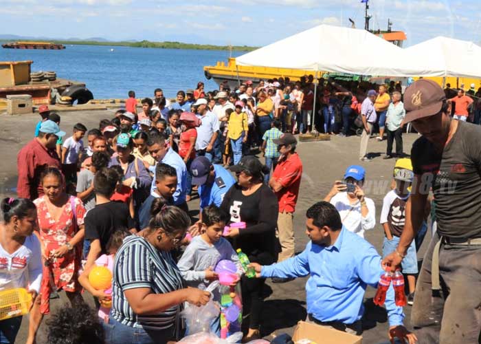 nicaragua, puertos, actividad, comercio, fiesta mariana, importacion, exportacion,