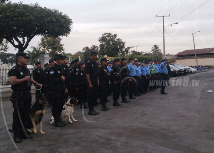 nicaragua, policia, granada, seguridad, fin de ano,