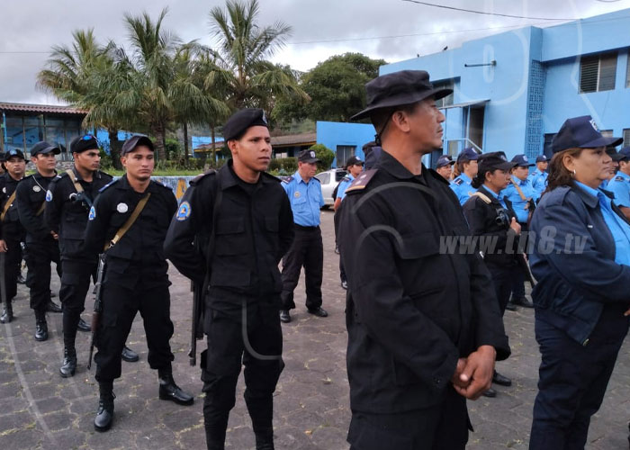 nicaragua, policia nacional, jinotega, seguridad, diciembre, fin de ano,