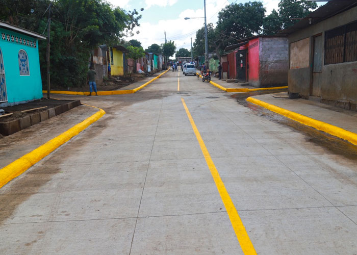nicaragua, obras publicas, avances, drenaje pluvial, barrio 30 de mayo, 