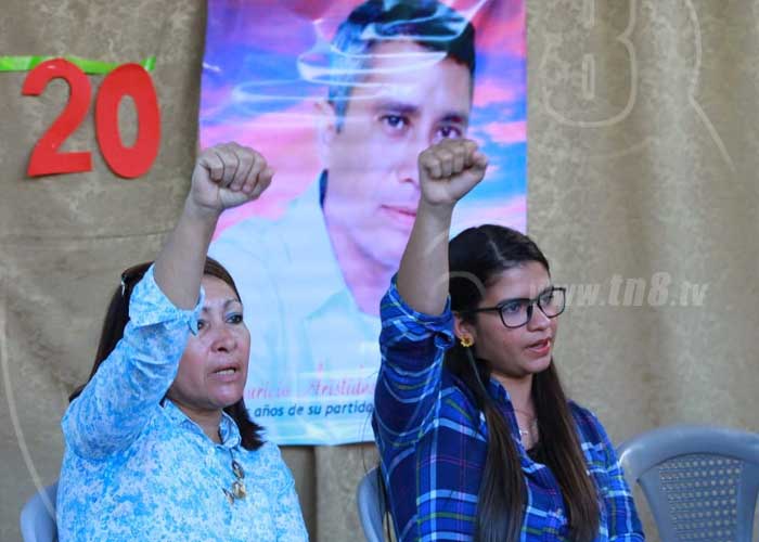 nicaragua, nueva segovia, militante sandinista, gobierno de nicaragua, homenaje a mauricio, 