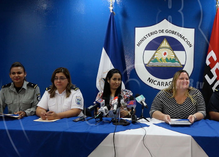 nicaragua, ministerio de gobernacion, informe, reporte, enero,
