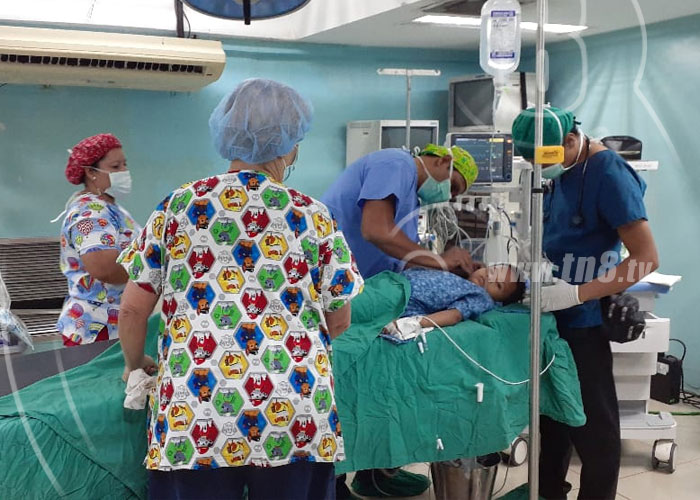 nicaragua, caribe norte, jornada de operaciones, fue operado, brigada medica, hospital,