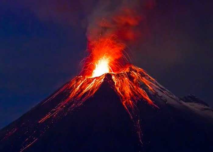 investigacion, ciencia, ecuador, volcan tungurahua, publicacion, inestabilidad, posible colapso, magma