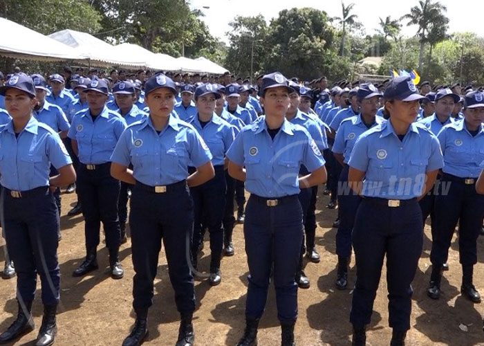 nicaragua, policia nacional, curso basico, preparacion, seguridad, 