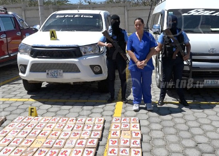 nicaragua, policia, captura, narcotrafico, tipitapa, carazo, cocaina,