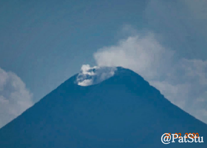 nicaragua, volcan momotombo, sinapred, explosiones, lago de managua, ineter, erupcion, 