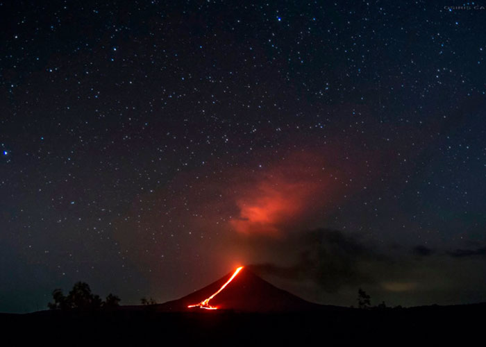 nicaragua, volcan momotombo, sinapred, explosiones, lago de managua, ineter, erupcion, 