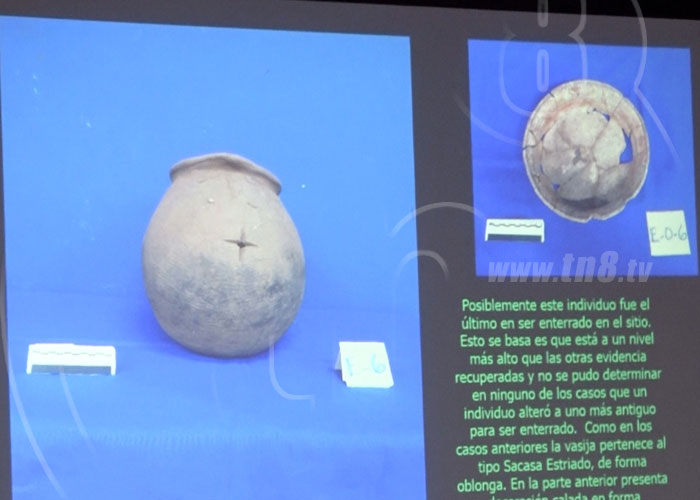 nicaragua, arqueologia, managua, comarca san isidro libertador, urna funeraria,