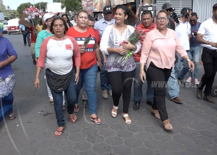 nicaragua, mercado mayoreo, comercio, dia de la mujer,