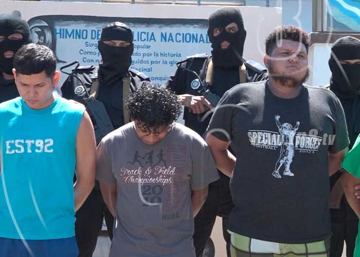 nicaragua, policia nacional, rivas, delincuentes, robos, drogas, 