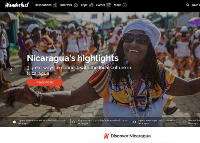 nicaragua, magazine, turismo, revista britanica, articulo, 