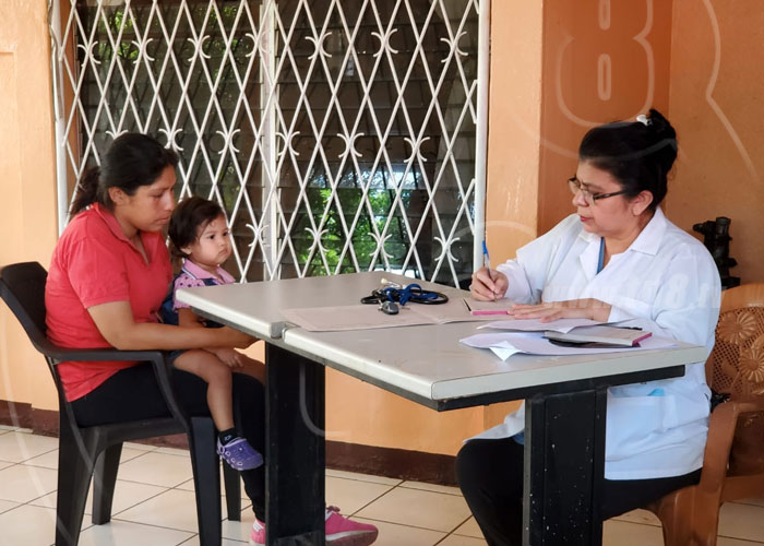 nicaragua, salud, clinica movil, barrio dinamarca, managua,