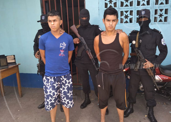 nicaragua, policia, jinotega, captura, delincuencia, robo,