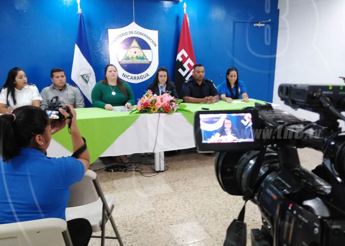 nicaragua, ministerio de gobernacion, servicios, informe, atencion,