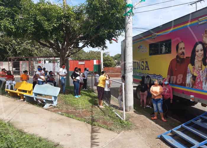nicaragua, clinica movil, managua, salud, barrio memorial sandino,