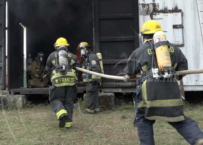 nicaragua, bomberos, preparacion, emergencia, managua,