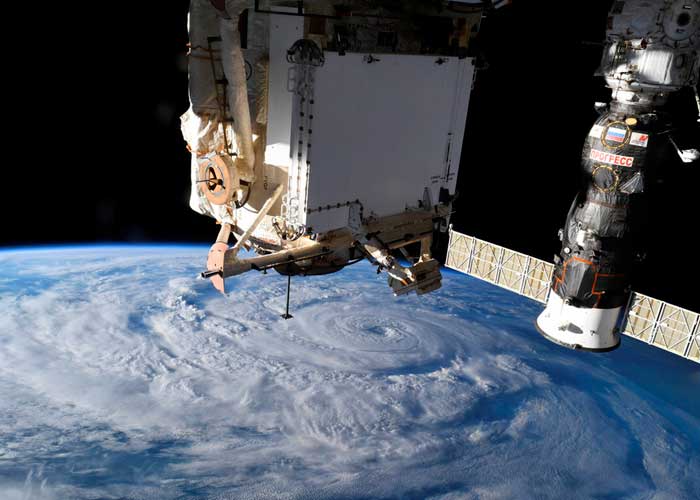 astronauta, fotos, estacion espacial, ciencia, huracan genevieve