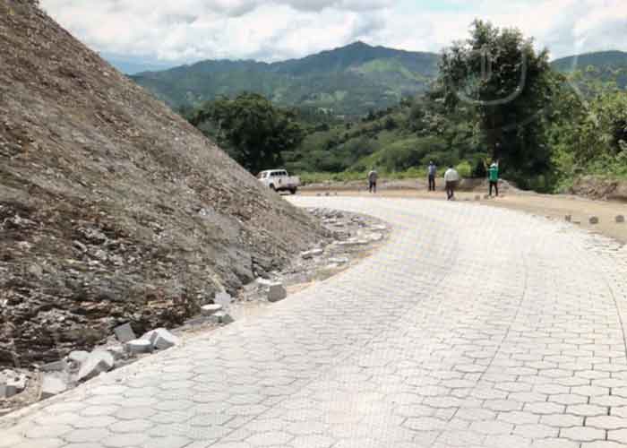 nicaragua, tramo, carretera, el jicaro, quilali, jalapa, construccion, mejoramiento vial,