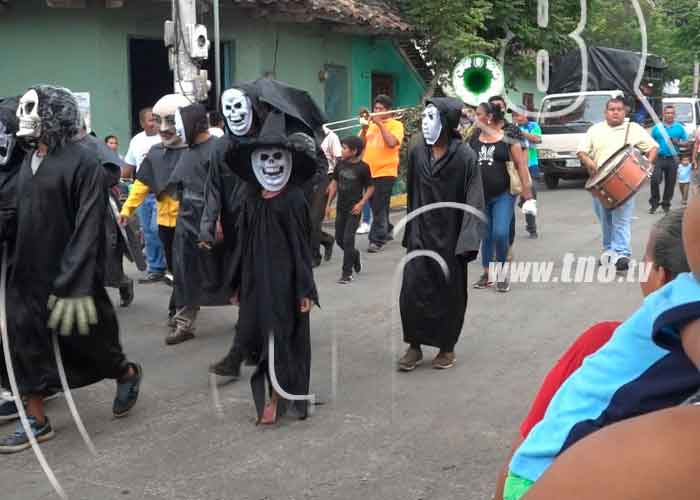 Foto: Carnaval de mitos y leyendas en Altagracia Isla de Ometepe/TN8