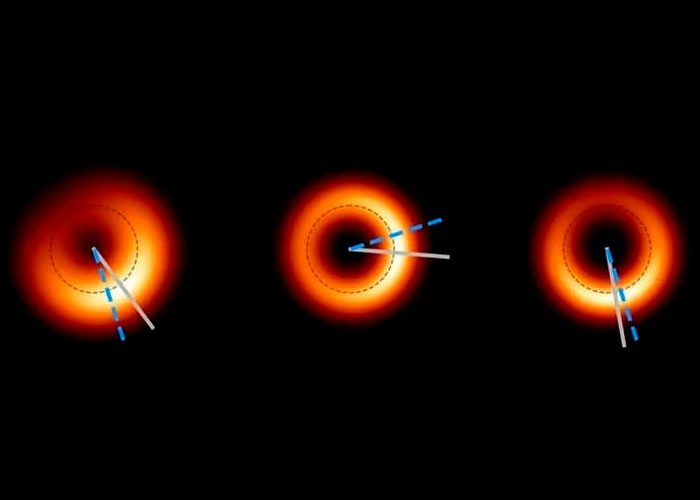 anillo alrededor de M87, espacio, ciencia, estudio, telescopio horizonte, campos magneticos, agujero negro