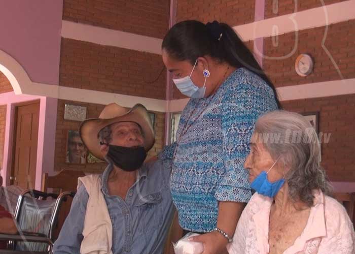 nicaragua, ministerio de la familia, adulto mayor, somoto, donacion, higiene,