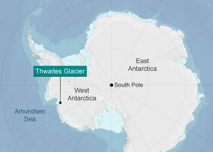 ciencia, estudio, seguimiento, glaciar de isla pine, glaciar thwaites, antartida