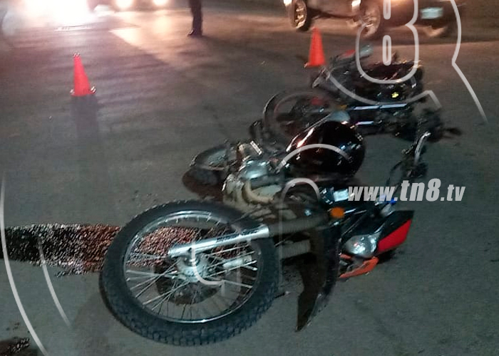 Foto: Choque entre dos motos dejo tres lesionados en Juigalpa / TN8