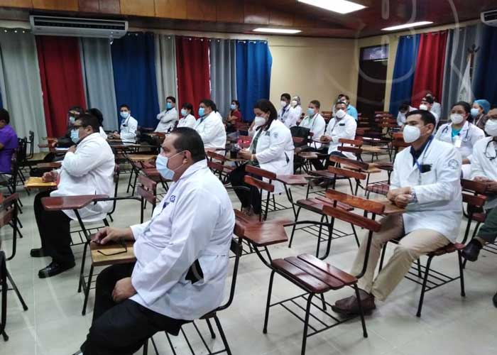nicaragua, covid 19, medicos, taller, cerebrovascular, salud,