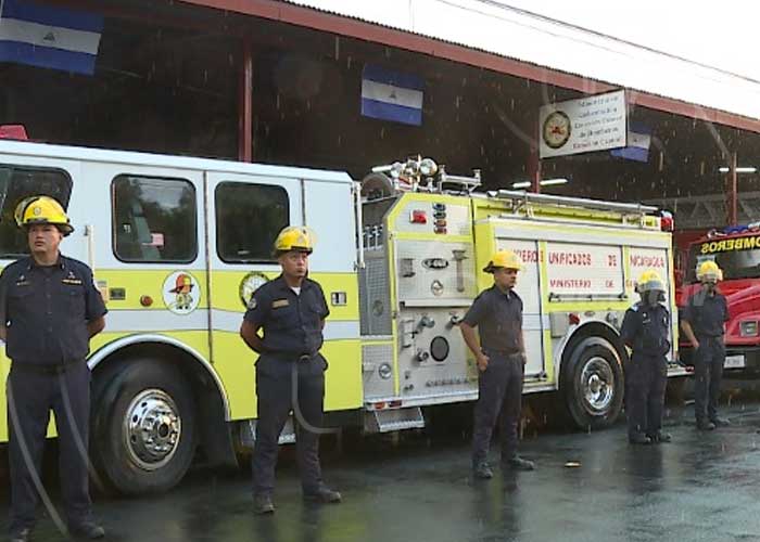nicaragua, nueva estacion de bomberos, equipos, boaco, teustepe, 