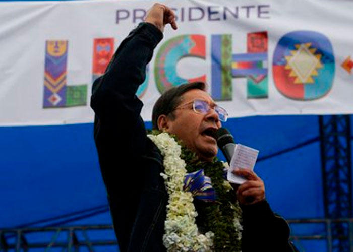 Foto: Luis Arce afirma que han recuperado la democracia en Bolivia / RT