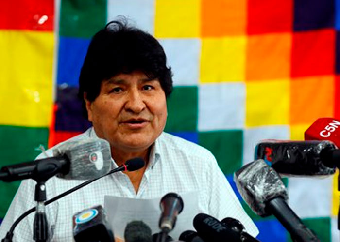 Foto: Ex presidente de Bolivia, Evo Morales / El Universal