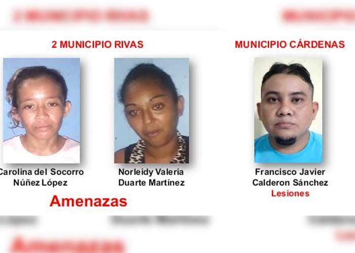 nicaragua, rivas, detenidos, planes contra la delincuencia, 
