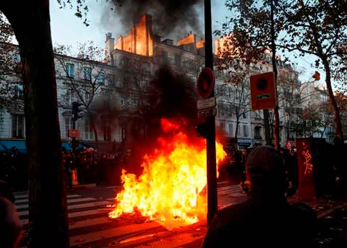 europa, protestas, ley de seguirdad, libertad de expresion, emmanuel macron, violencia policial, francia