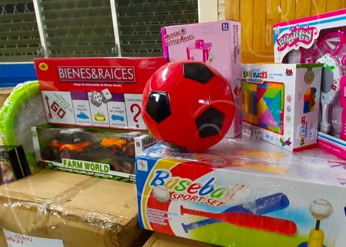 nicaragua, nueva segovia, entrega de juguetes, 35 mil juguetes, 