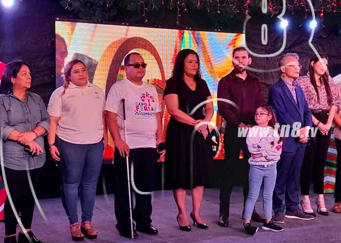 Foto: Inauguran II Expo Feria "Nicaragua Fuerza Bendita, Emprendimientos que Inspiran" / TN8