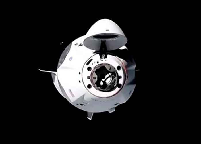 ciencia, espacio, nasa, spacex, acoplamiento, estacion espacial, nueva capsula, abastecimiento