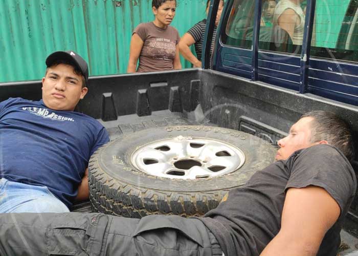 nicaragua, detencion, banda delincuencial, los tanques, managua,