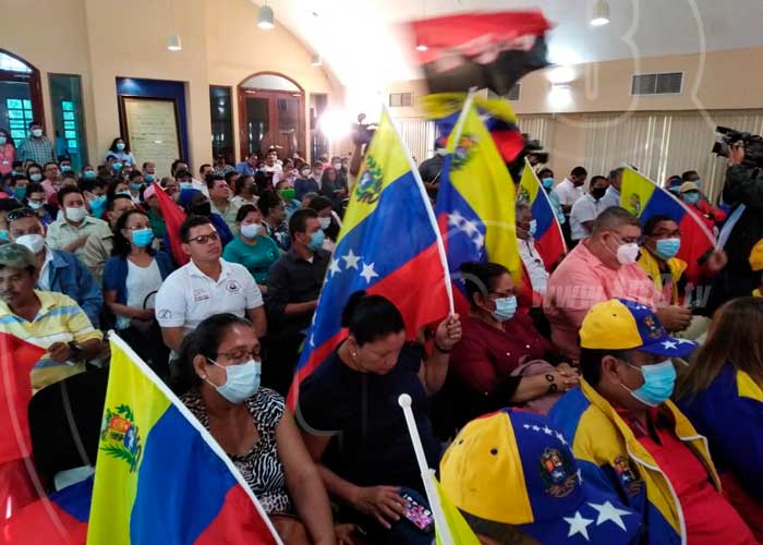 nicaragua, venezuela, asamblea nacional, solidaridad, celebracion,