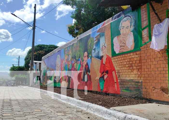 nicaragua, mural, juigalpa, cultura, historia, universitarios,