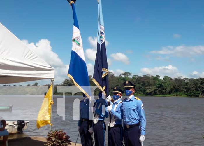 nicaragua, policia nacional, rio san juan, inauguracion, el castillo,